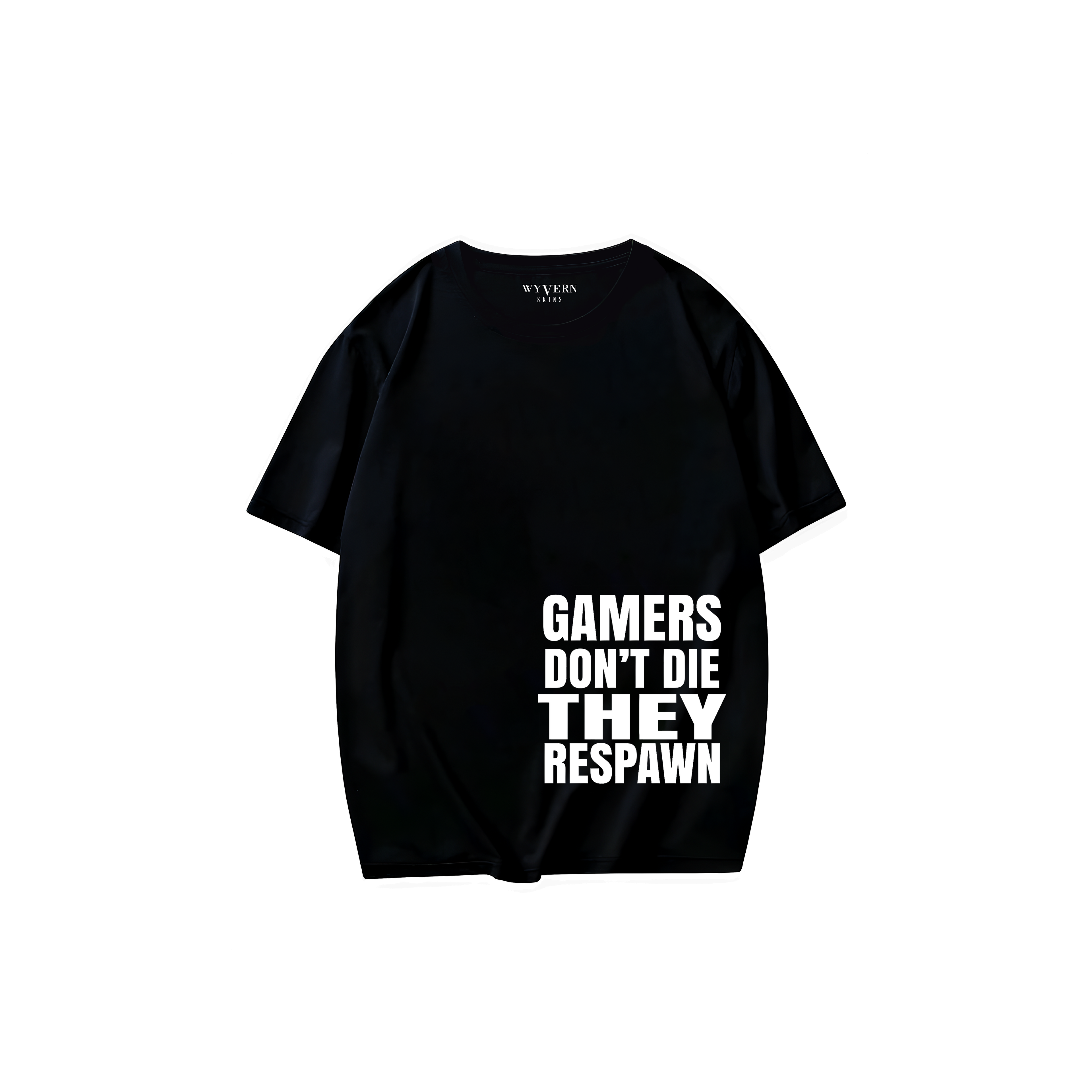 Gamers Don’t Die, They Respawn – Premium Gaming T-Shirt