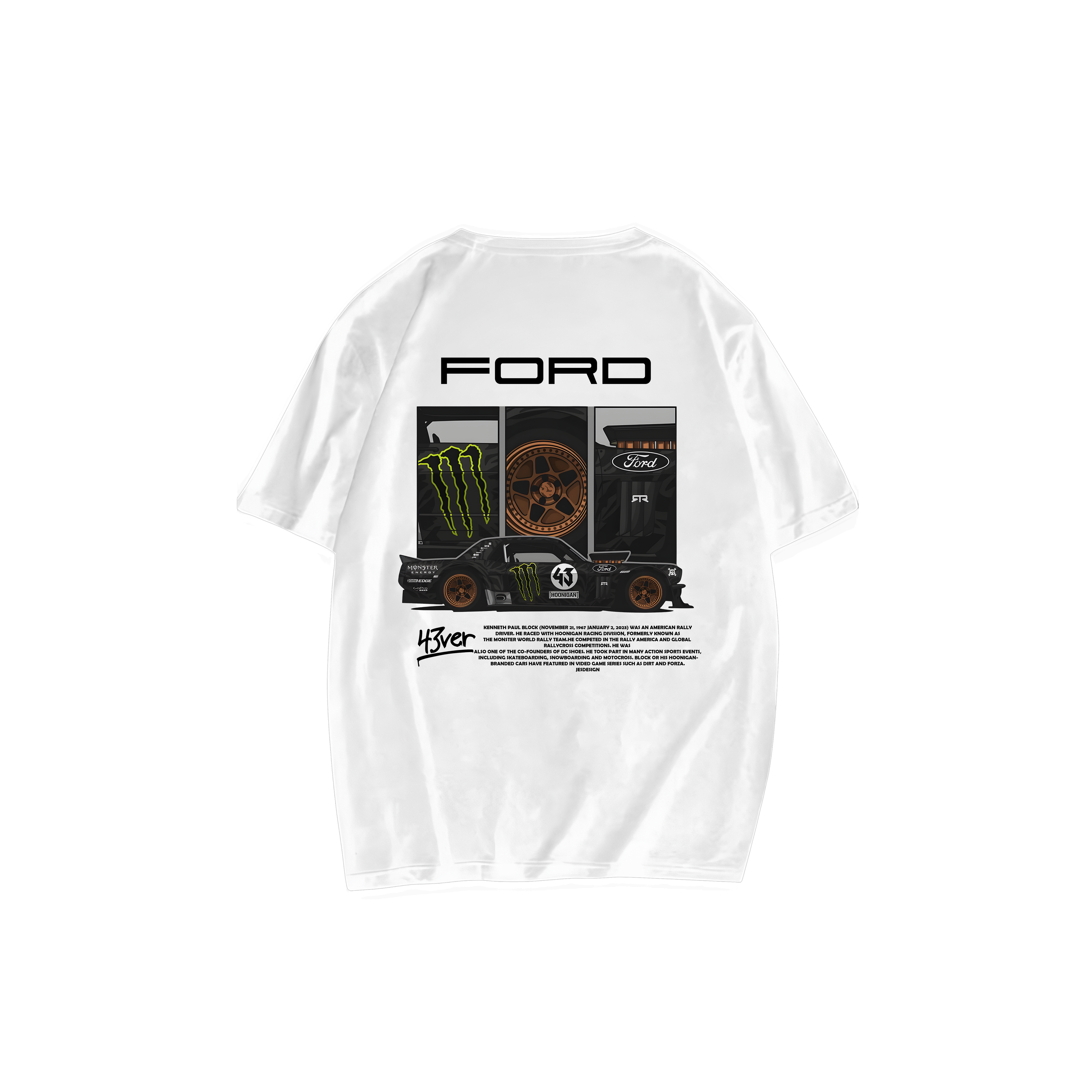 HOONIGAN FORD MONTER EDITION - OVERSIZED T SHIRT